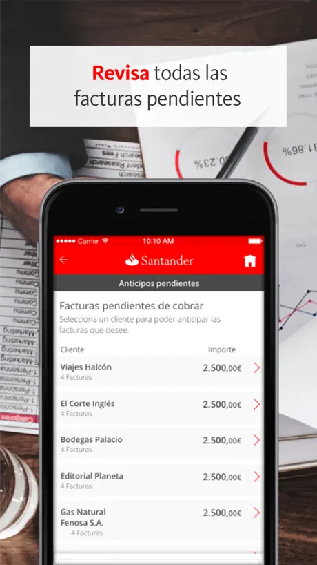 Confirming Santander