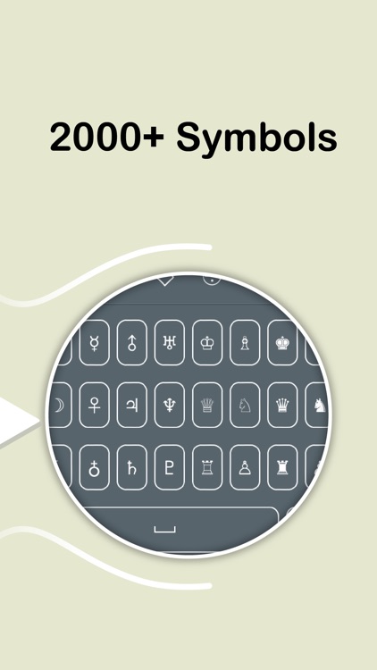 Symbol Keyboard - Unicode Symbols Characters Signs