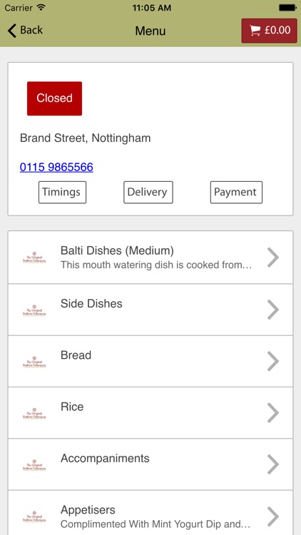 The Original Shalimar Nottingham