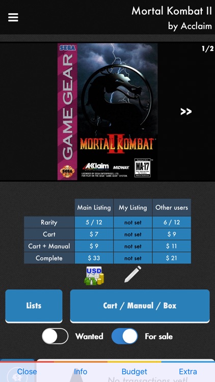 Retro Collector for Game Gear