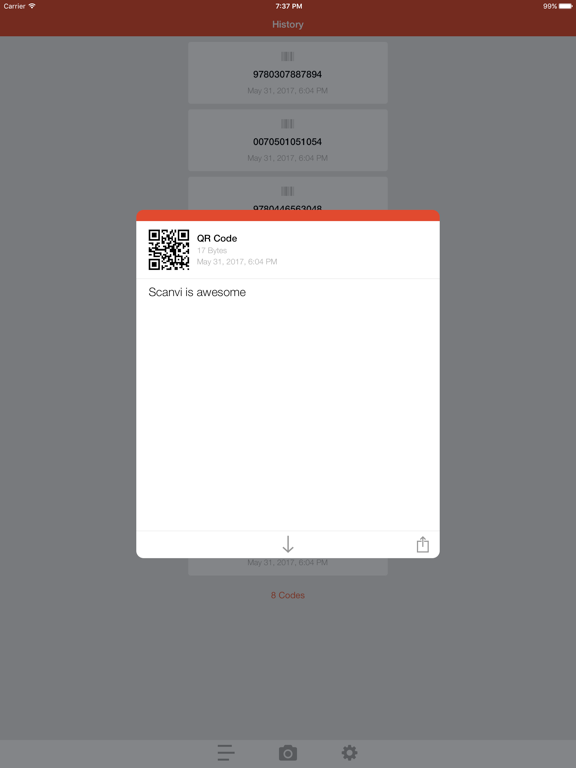 Scanvi iPad screenshot 5 - Utilities app
