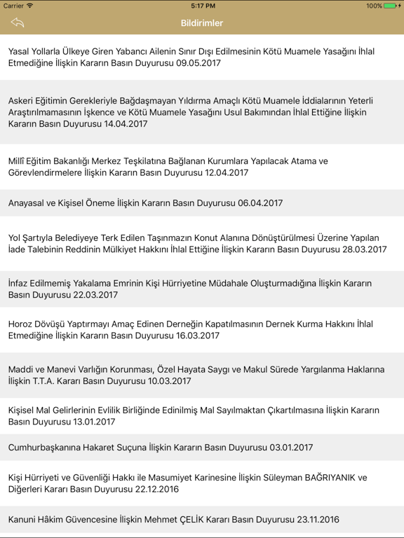 Screenshot #5 pour T.C. Anayasa Mahkemesi