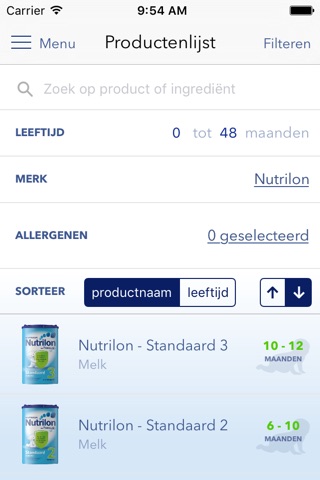 Nutricia Professionals screenshot 2