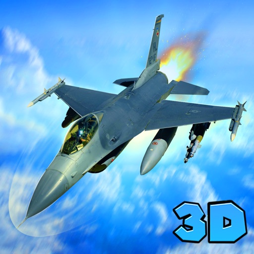 F16 Carrier Jet Flight Simulator iOS App