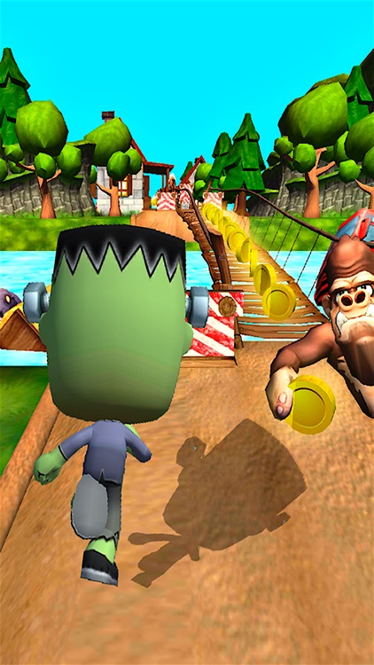 Subway Safari Monsters screenshot-3