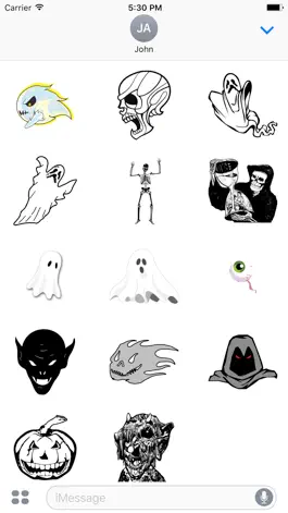 Game screenshot Paranormal Ghost Stickers apk