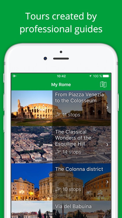 My Rome - Tourist audio-guide & offline map. Italy