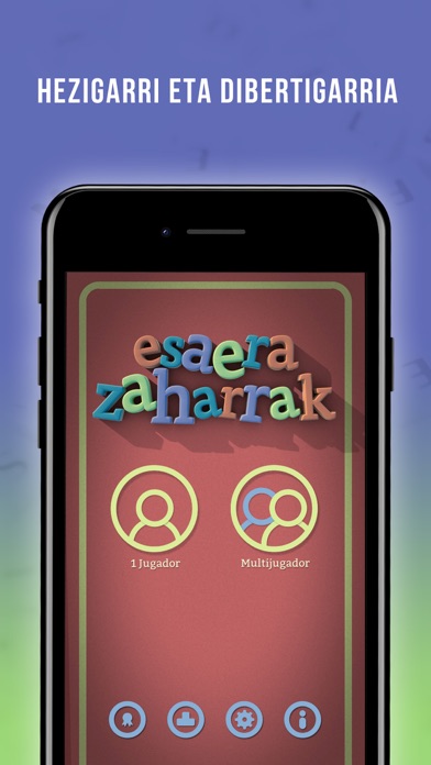 Screenshot #2 pour Esaera Zaharrak - Euskera