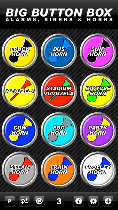 Big Button Box: Alarms, Sirens & Horns - sound fx screenshot 3 of 5