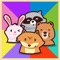 "Learn the Animals Flash Cards Pro" is a great app for kids to learn animals names and their pronunciations