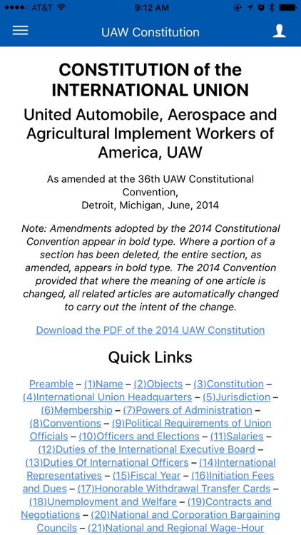 UAW App