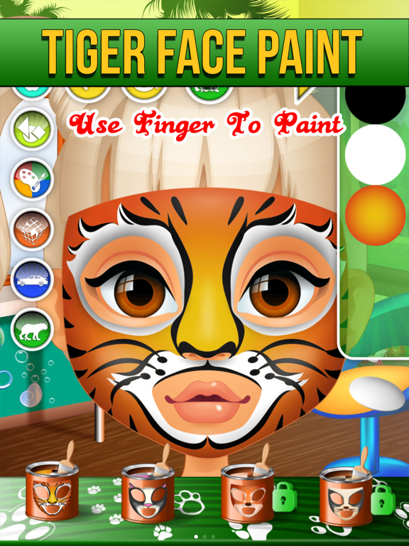 Screenshot #5 pour Baby Face Paint Salon Games