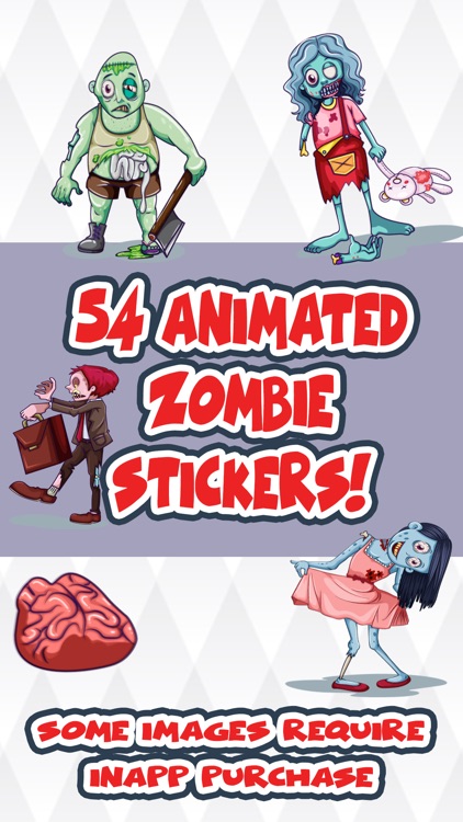 Zombie Animated Stickers