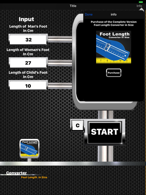 Screenshot #5 pour Foot Length Converter in Size  Lite