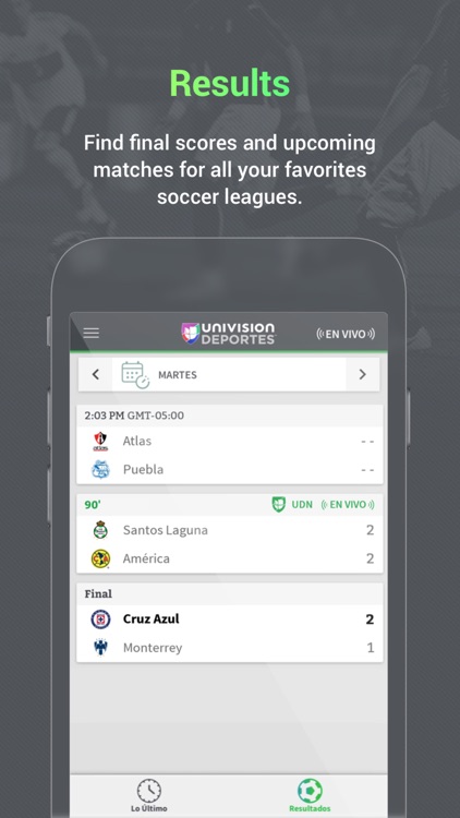 Univision Deportes: Liga MX, MLS, Fútbol En Vivo screenshot-4