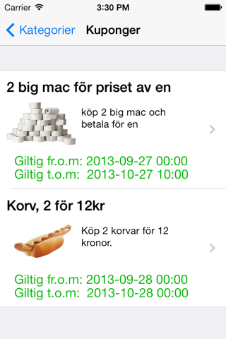 Kramforsbladet screenshot 3