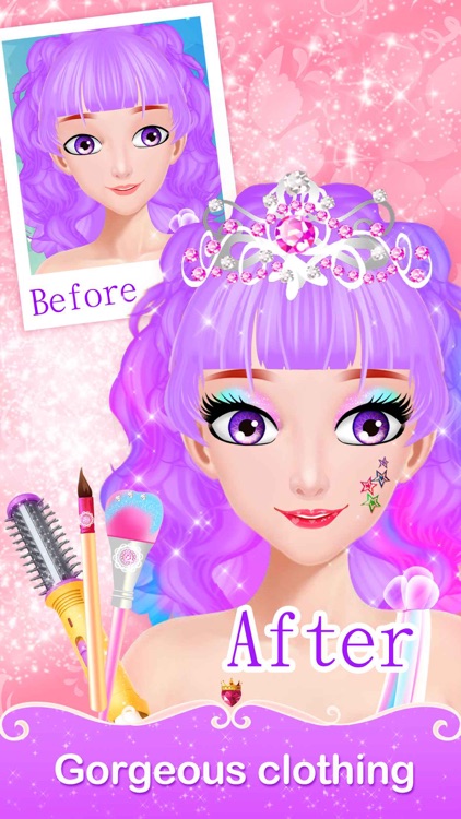 Princess Hair Salon - Girls Dream hairstyle Games