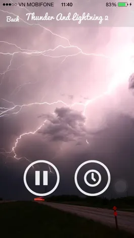 Game screenshot Thunderstorm Sounds Nature - Thunder Sounds Sleep hack