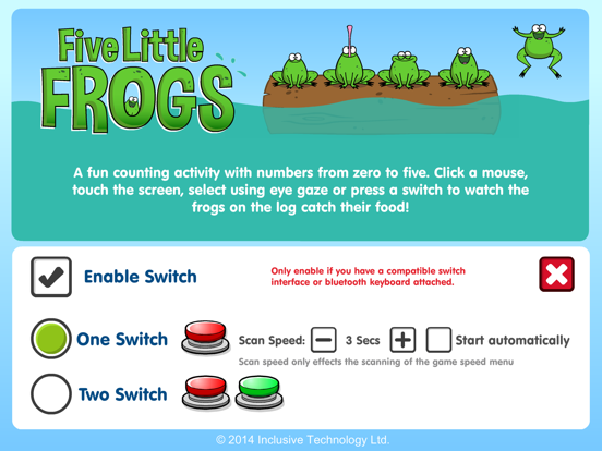 Screenshot #5 pour Five Speckled Frogs