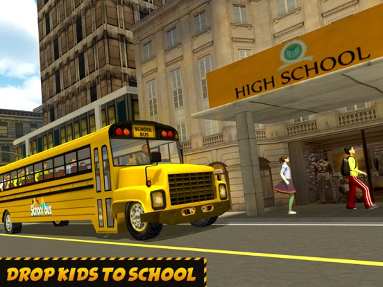NY City School Bus 2017 iPad screenshot 3 - Games app