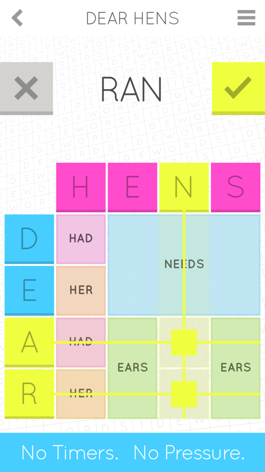 #2. Sidewords (iOS) 由: Milkbag Games