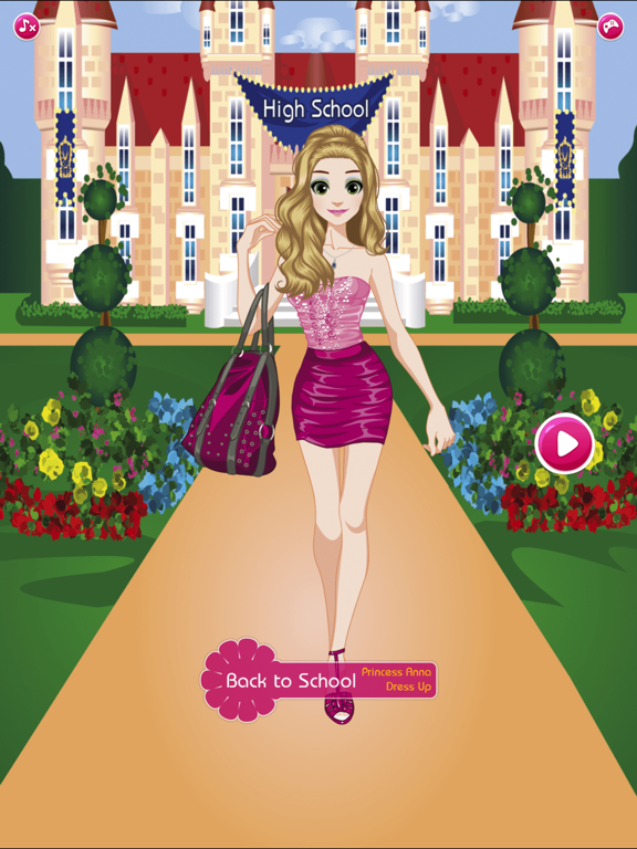 Screenshot #4 pour Retour à l'école - Princesse Anna habiller jeux