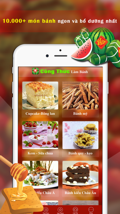 Screenshot #1 pour Công Thức Làm Bánh
