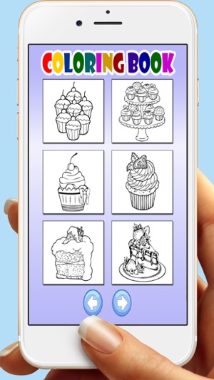 Birthday Cakes Coloring Book Games For Kids(圖4)-速報App