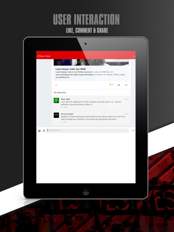 RingSide Talk for iPad screenshot-3