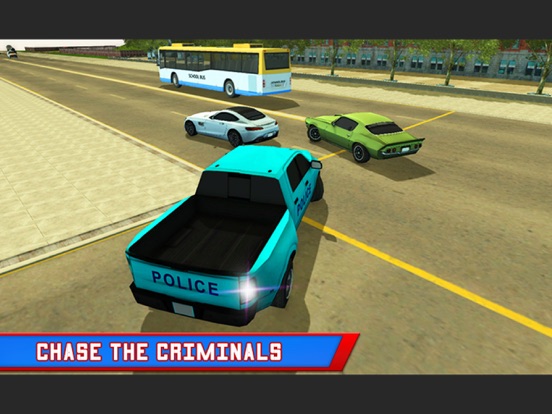 Screenshot #5 pour Chasseur de voleur de camion de police - conduite