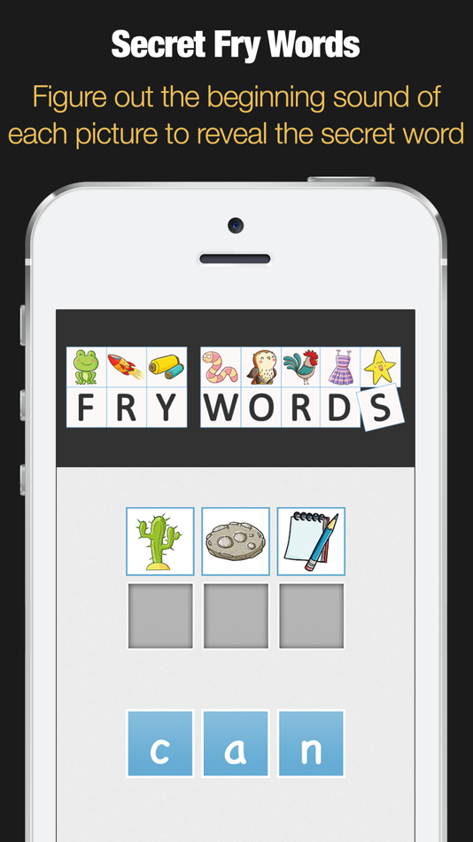 Secret Fry Words - 1.0 - (iOS)