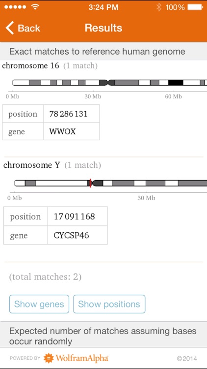 Wolfram Genomics Reference App