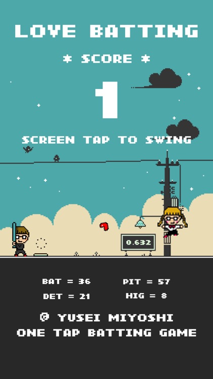 Love Batting - One Tap Baseball Game