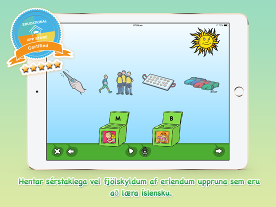 Screenshot #4 for Lærum og leikum með hljóðin - Allt efnið