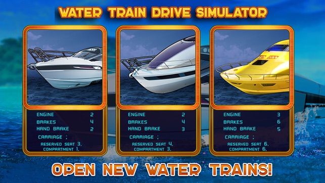 Water Train Drive Simulator(圖5)-速報App