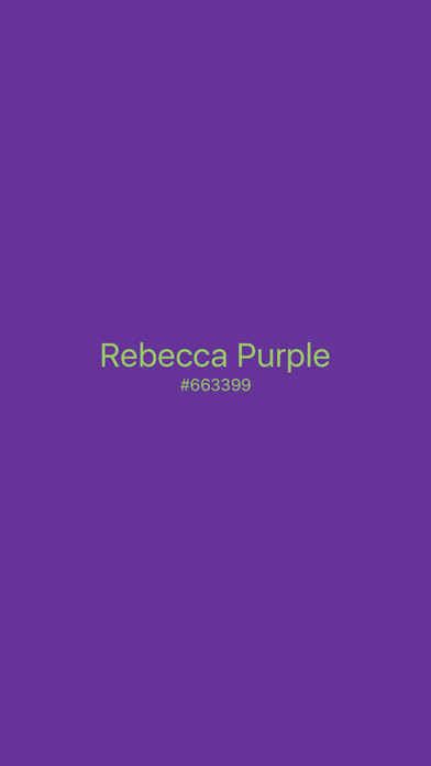 Screenshot #1 pour Random HTML Colors