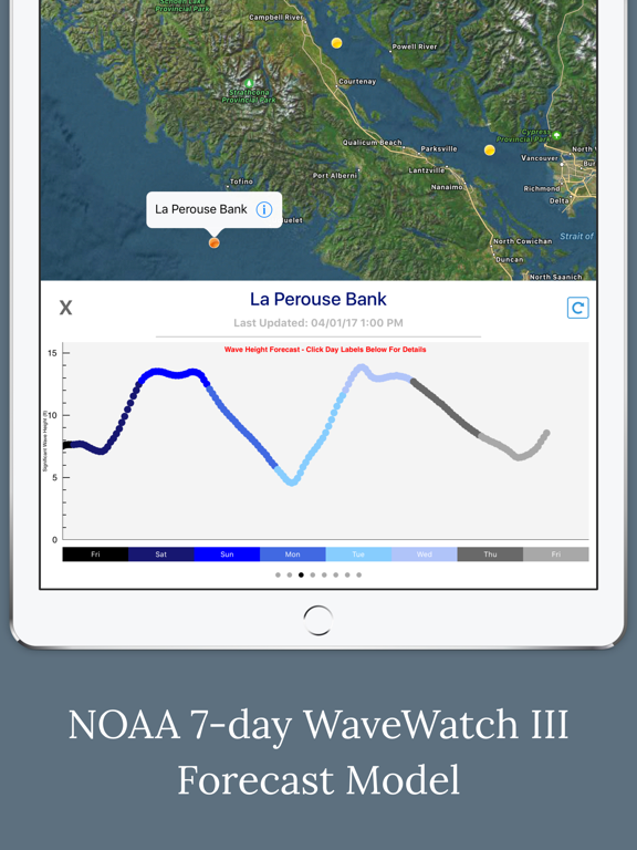 Screenshot #6 pour Canada Marine Weather Forecast
