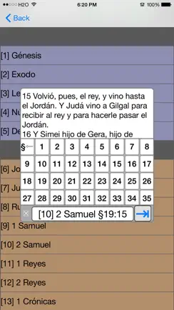 Santa Biblia Version Reina Valera (con audio) iPhone image 4