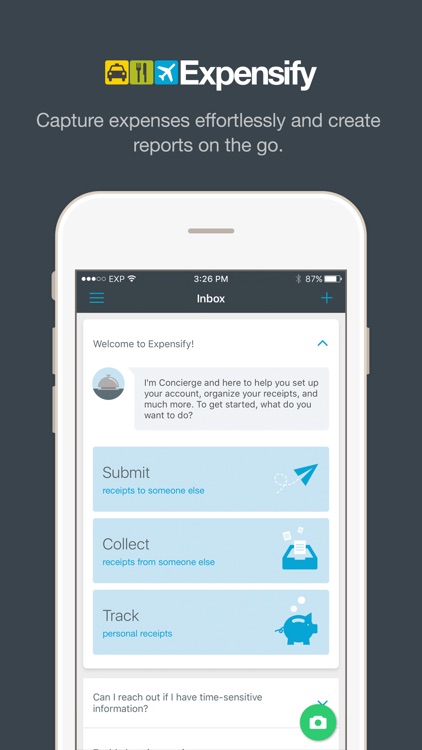 Expensify - Expense Reports & Receipt Tracking