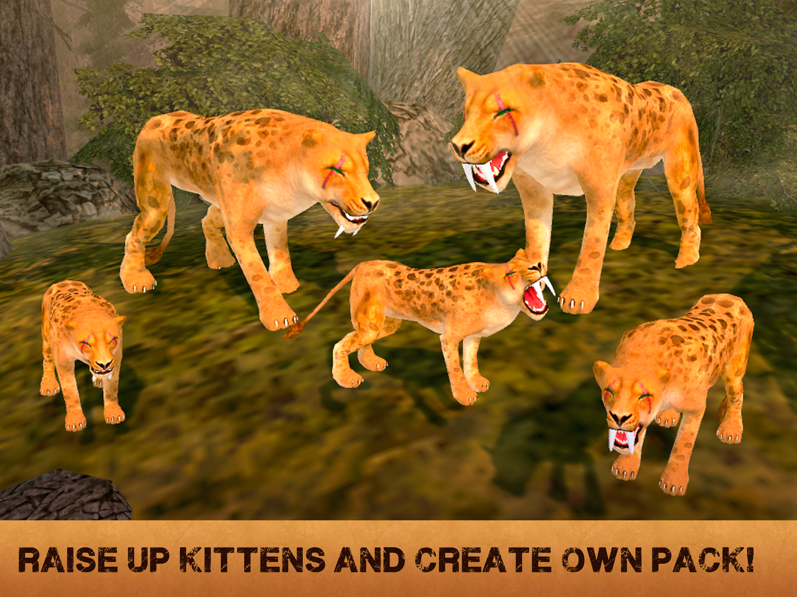 Sabertooth Tiger Survival Simulator screenshot 7