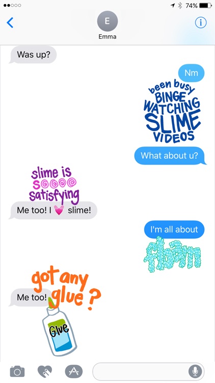 Slime Stickers screenshot-3