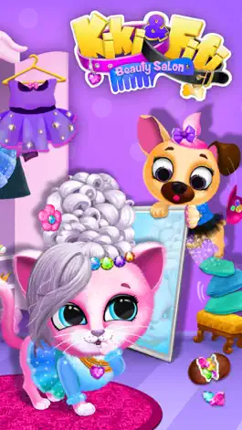 Game screenshot Kiki & Fifi Pet Beauty Salon - Haircut & Makeup mod apk
