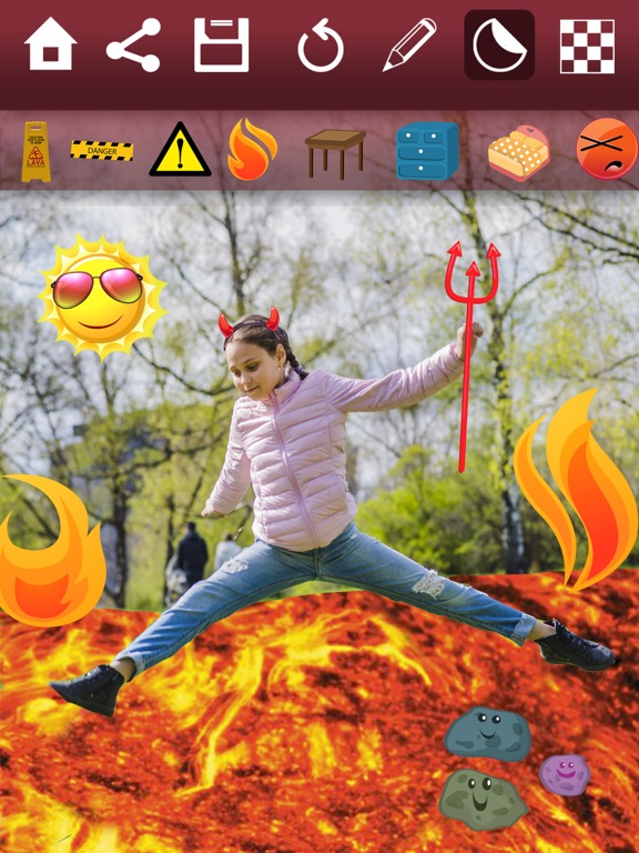 Screenshot #6 pour Paint lava effects on photos – Photo editor