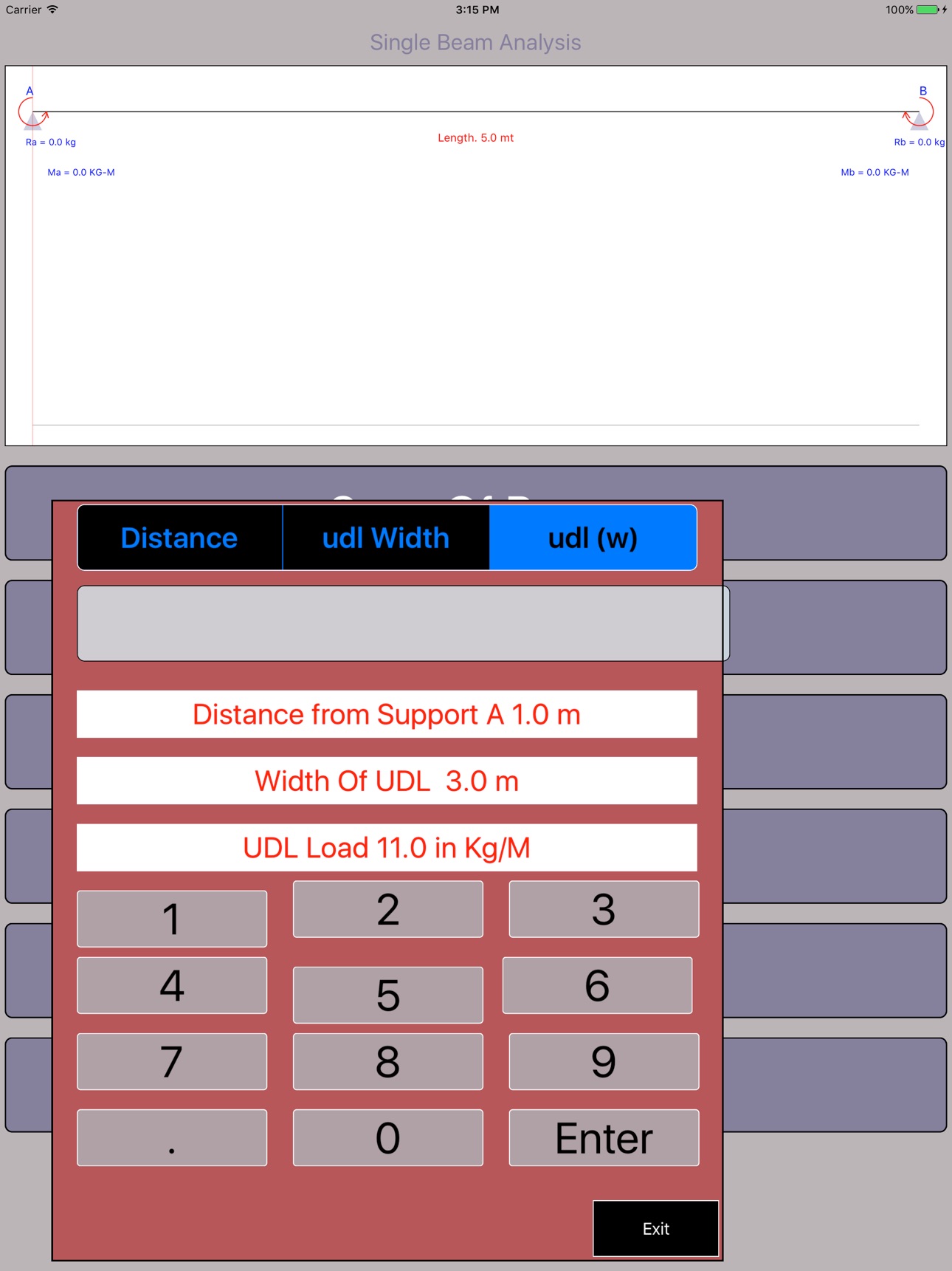 Screenshot 6 of SimpleBeamAnalysis