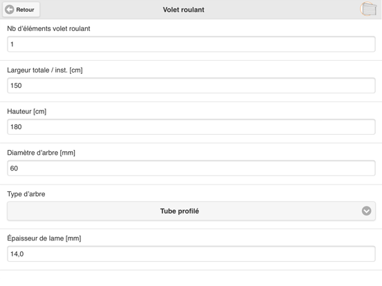 Screenshot #5 pour Calcul de moteur