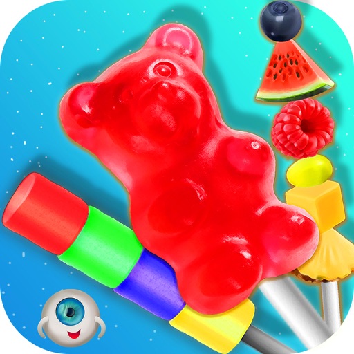 Sweet Gummy Candy Maker Chef! Rainbow Food Fair icon