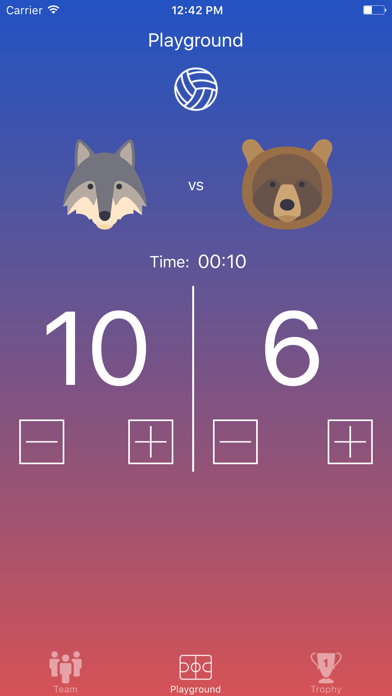 Screenshot #2 pour Volleyball Counter