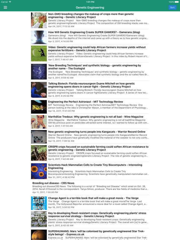 Screenshot #6 pour Biotech News Today: Industry & Research Updates