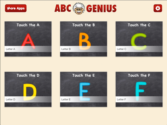 ABC Genius - Preschool Games for Learning Letters iPad screenshot 1 - Education app