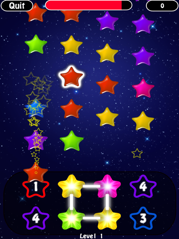 Tiny Star Fall iPad screenshot 5 - Education app